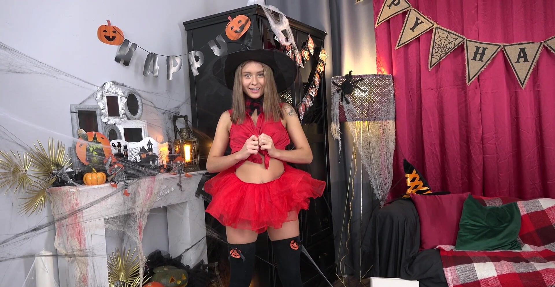 Skye Young wearing stockings receives cum in mouth after ... | Any Porn