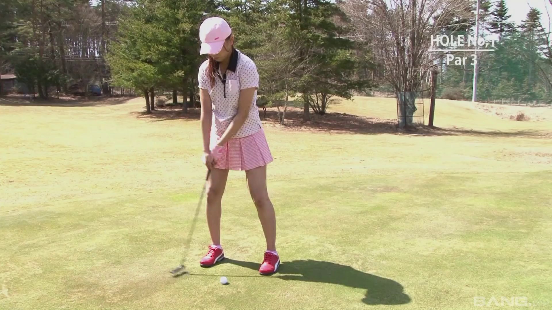 Japanese golf playing pervs fuck in the middle of the field Any Porn