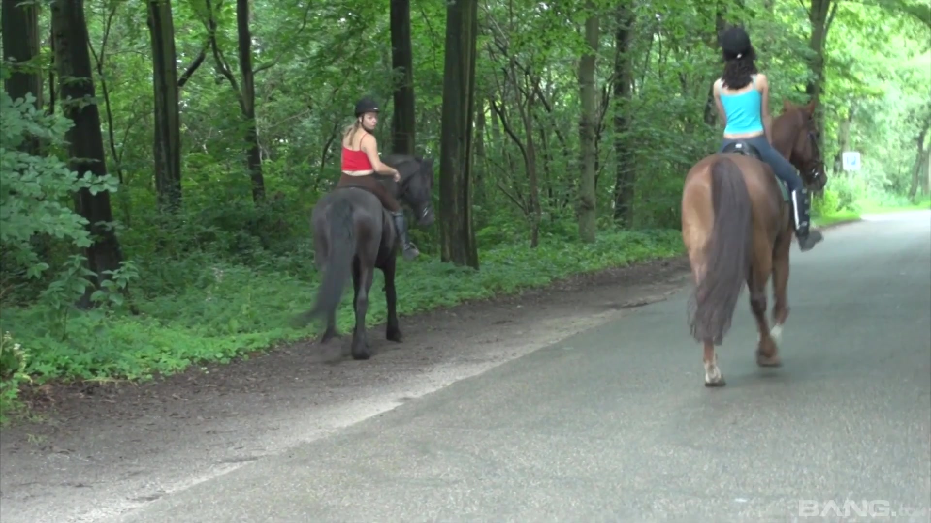 Naked babes riding horses will make you incredibly aroused