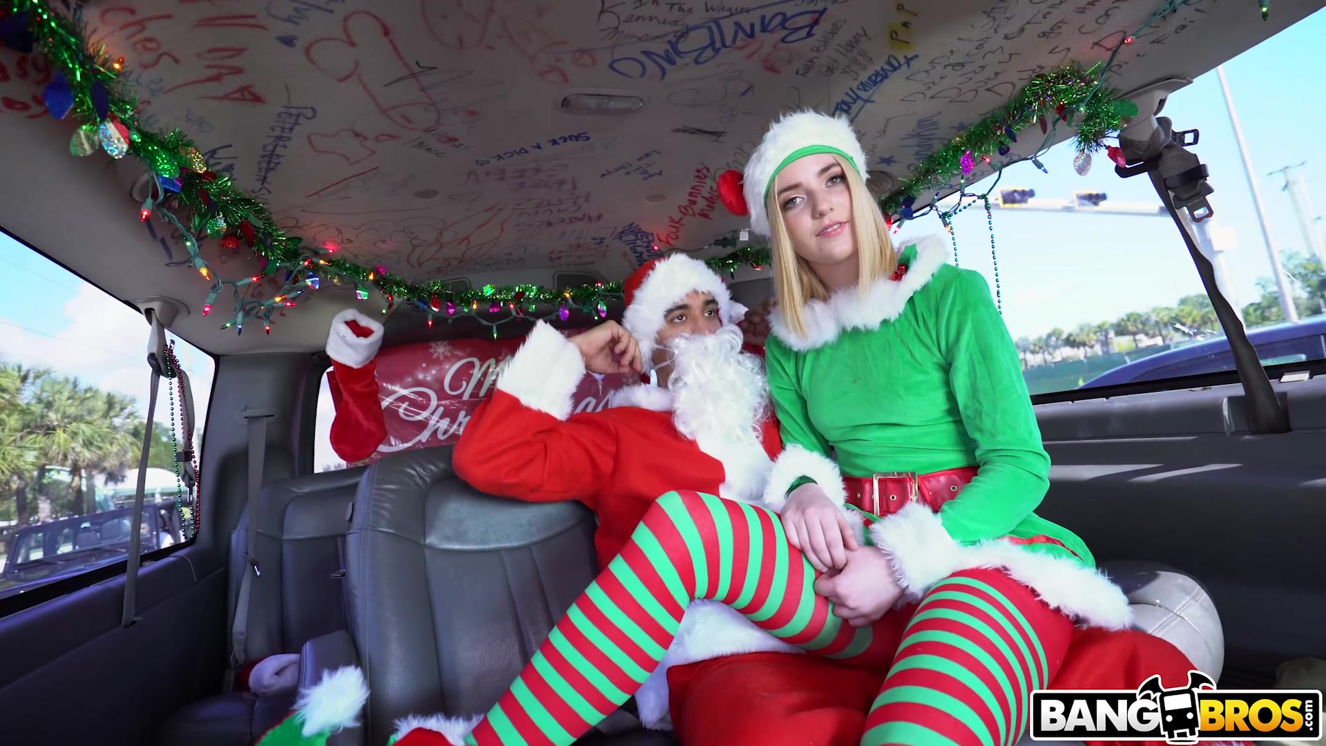 Kinky fucking in the back of the van with slutty Maddie W... | Any Porn