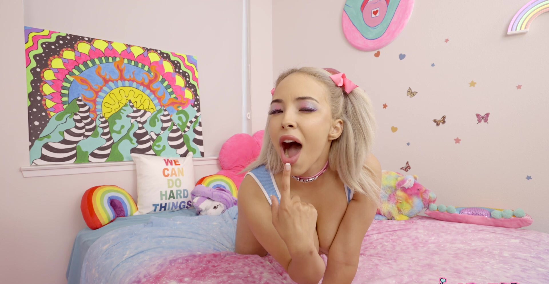 Lauren Pixie had so much fun taking her first cock that she wants to do it  again!