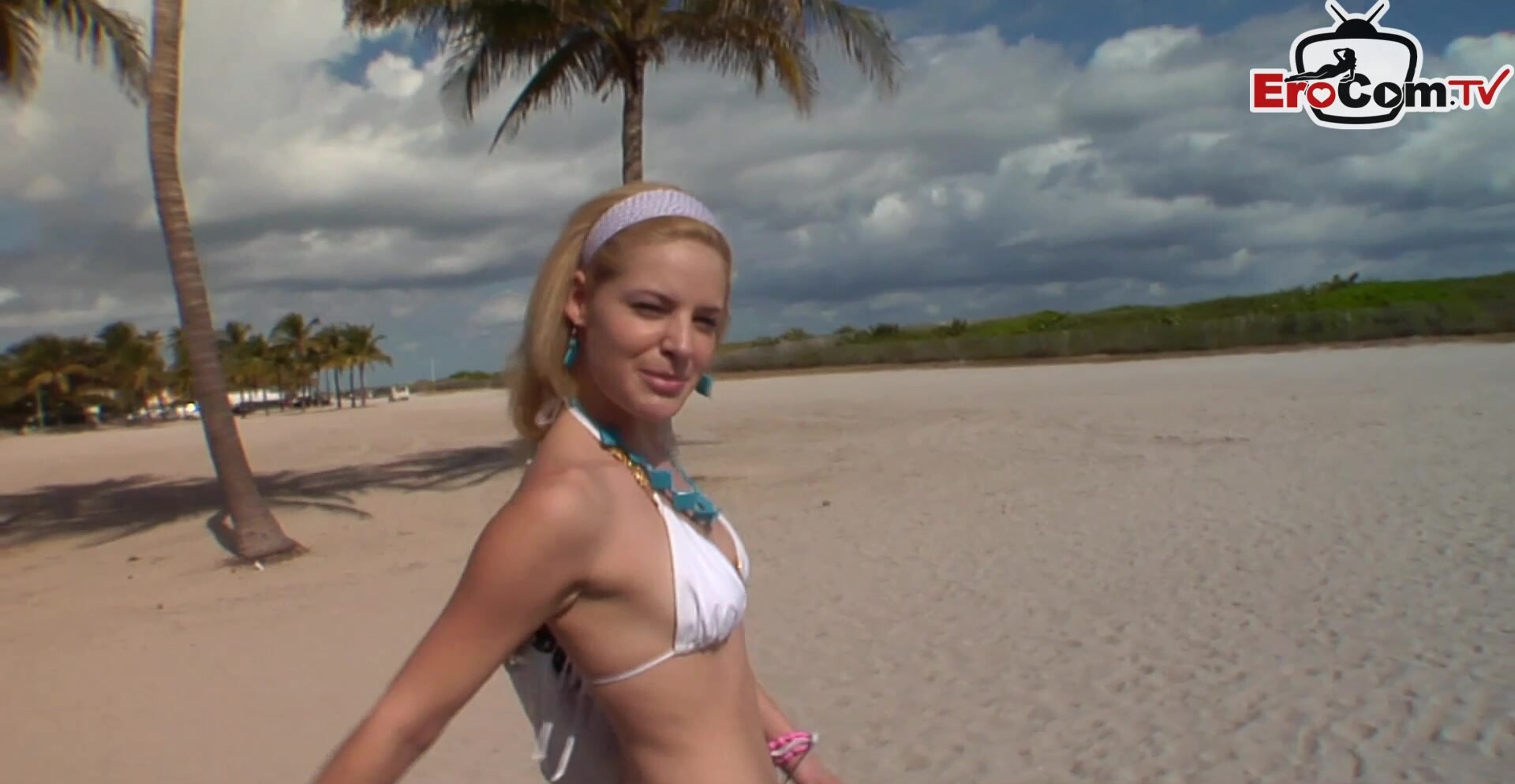 Skinny student teen pick up at the beach in holiday Any Porn pic